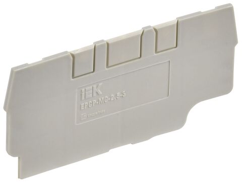 ARMAFIX Заглушка клемм CP/CX-MC 3 вывода 2,5мм2 серая IEK