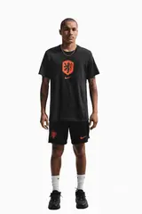 Футболка Nike Netherlands 2026 Crest Tee - черный