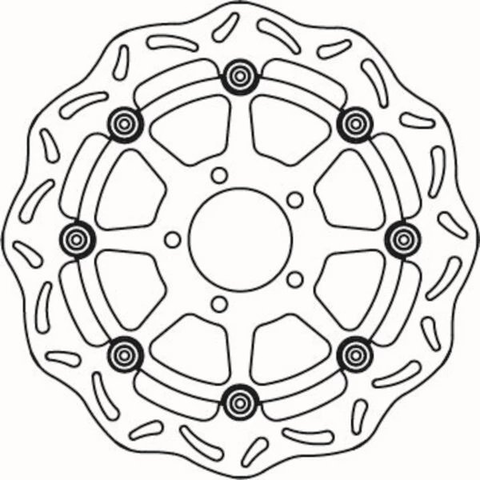 Диск тормозной передний Suzuki GSX-R600 / GSX-R750 / GSX-R1000 / GSX-R1300 / GSX1400 / TL1000