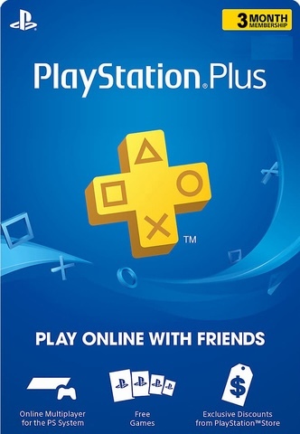 Playstation Store UA: 3-месячная подписка PlayStation Plus Основной [услуга выкупа подписки в аккаунт PSN]