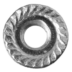 ЗУБР DIN 6923, кл. пр. 6, M4, цинк, 5 кг, гайка с фланцем (303630-04)