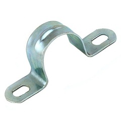 Скоба металлическая двухлапковая 25 СМД Сибртех