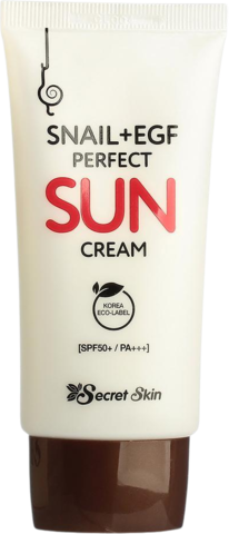 Secret Skin Snail+EGF Крем солнцезащитный Spf 50+++ Secretskin Snail+Egf Perfect Sun Cream