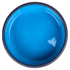 Mr.Kranch керамическая для кошек черная с голубым 350 мл