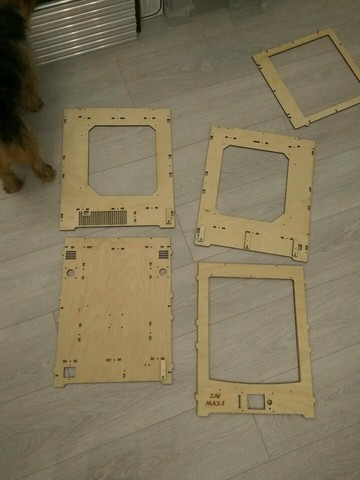 3D-принтер ZAV MAX T фанерный корпус