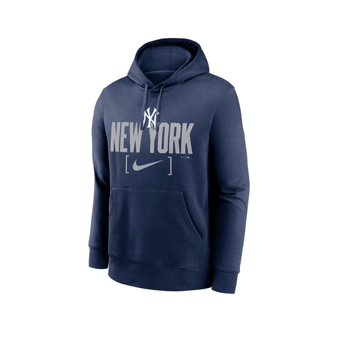 Худи New York Yankees Nike MLB Club Slack Fleece Hoodie - Mens