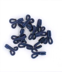 Крючки пришивные в оплетке, р. 22*13 мм