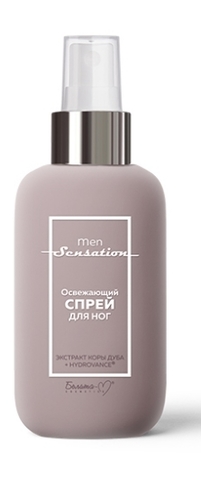 Men Sensation Спрей для ног Освежающий 100 г. Белита-М