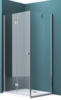 BelBagno ALBANO-ASH-1-70/100-C-Cr Душевой уголок с одной складывающейся дверью и одной неподвижной секцией. Стекло 6 мм, прозрачное, хром