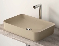 Раковина на столешницу 40*60 см Creavit UL060 Каппучино матовый