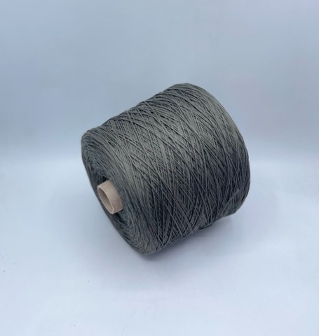 Бобинная пряжа (пр.Италия), art.Cotone, 350м/100 гр. 100%Хлопок, цвет-Хаки , арт.34825