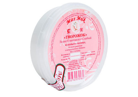 Творожок сладкий из козьего молока, 100г