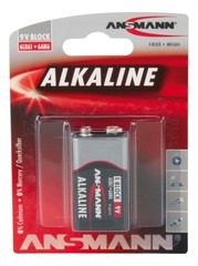 Батарейка ANSMANN Red Alkaline Е Крона (9V) - 1 шт.