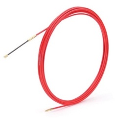 Протяжка кабельная (мини УЗК в бухте) 15м стеклопруток d3.5мм красн. REXANT 47-1015