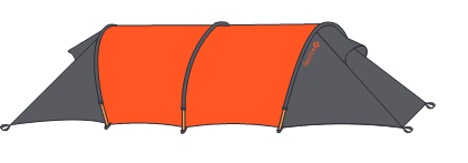

ПАЛАТКА REDFOX FOX CAVE 4 V2 (Оранжевый)