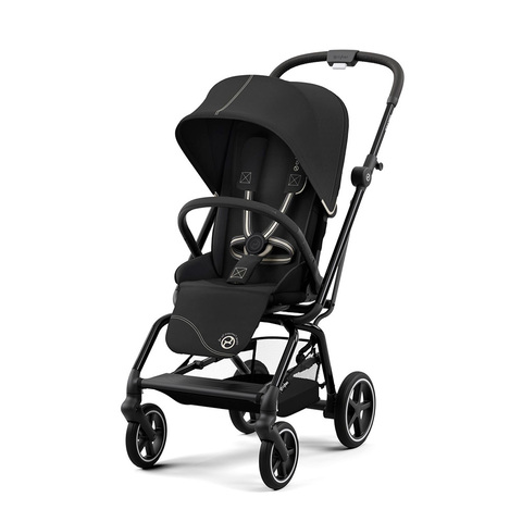 Прогулочная коляска Cybex Eezy S Twist Plus 2 BLK Moon Black