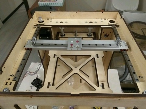 3D-принтер ZAV MAX T фанерный корпус