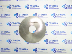 Фреза отрезная по металлу 100х1.6х27мм z=56 Р18 без фаски без ш/п