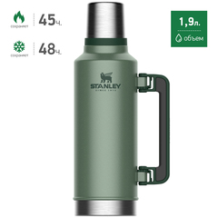 Термос Stanley Classic 1.9L Зеленый - 2