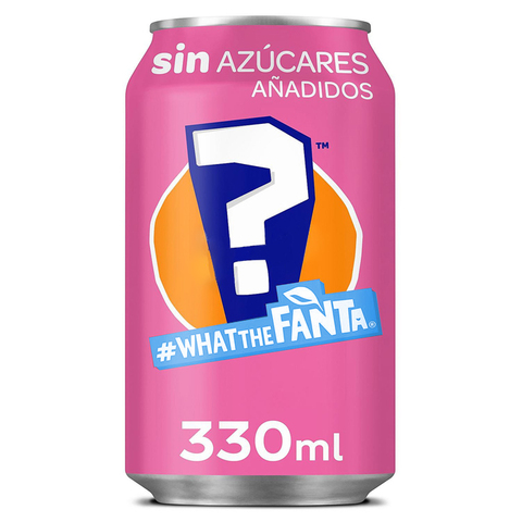 Fanta WTF Фанта с секретным вкусом синяя (без сахара) 0,330 л