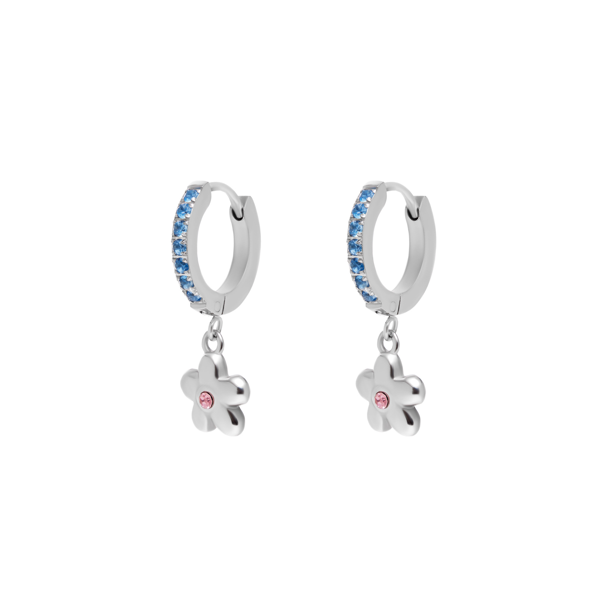 JULY CHILD Серьги Triket Silver Earrings july child колье doggie tag necklace – silver