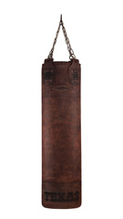 Боксерский мешок EXCLUSIVE TEXAS FILIPPOV, 130см/40см/58-60кг, коричневый