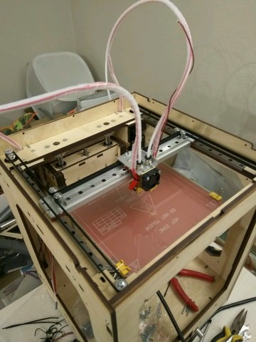 3D-принтер ZAV MAX T фанерный корпус