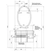 Aquanet 169395 Компл.1 - Раковина-столешница Сопрано 95 левая (169395)