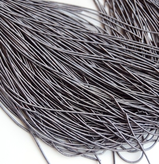 Канитель мягкая матовая сталь 1мм (№4994)