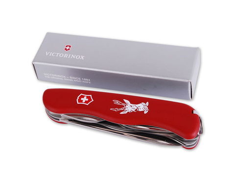 Нож складной Victorinox Hunter, 111 mm, Red (0.8873)