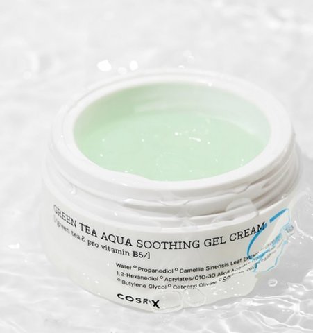 COSRX Green tea Aqua Soothing Gel Cream