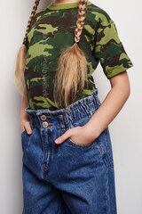 Купить детскую футболку камуфляж - Магазин тельняшек.ру 8-800-700-93-18Футболка детская камуфлированная 