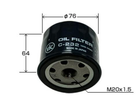 Фильтр  масляный  VIC  C-232