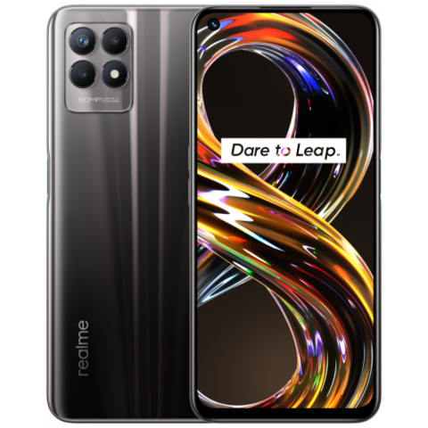 Realme 8i 4/128Gb Black (черный)