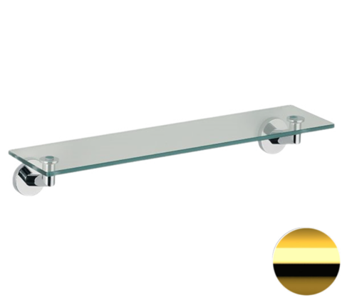 Remer GS20DO Полка 53 см Remer Guest GS20DO, золото глянцевое
