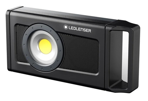 Фонарь универсальный Led Lenser IF4R Music, чёрный, светодиодный, 21700x2 (502172)