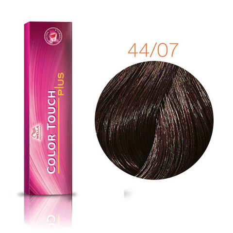 Wella Professional Color Touch Plus 44/07 (Сакура) - Тонирующая краска для волос