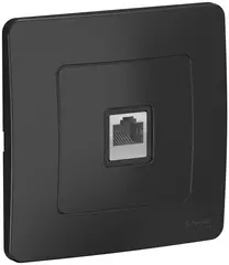 РОЗЕТКА С/У компьют. RJ45, антракцит BLNIS045006