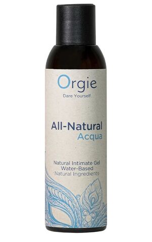 Интимный гель на водной основе Orgie All-Natural Acqua - 150 мл. - ORGIE 17274