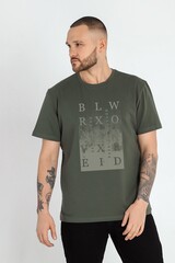 Фуфайка (футболка) мужская Клаб-3У Виотекс ХАКИ