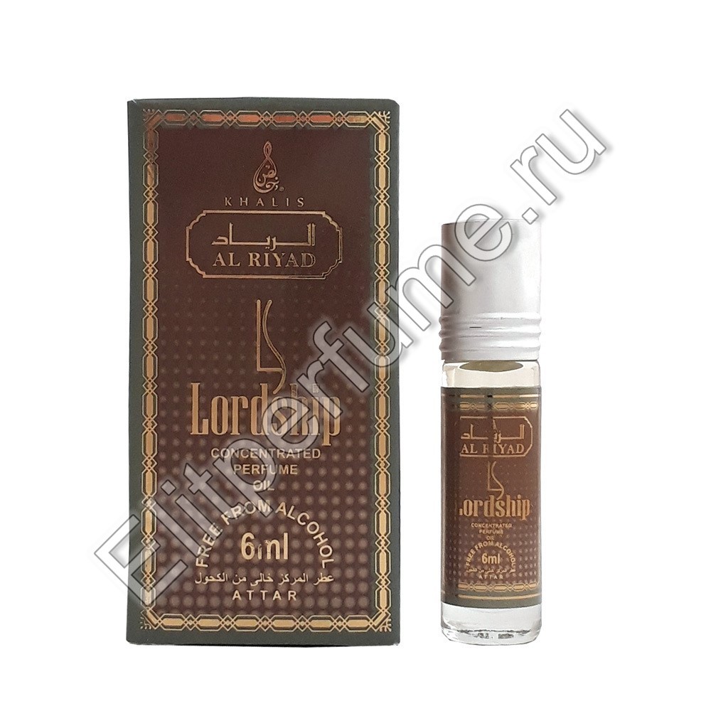 Lordship 6 мл арабские масляные духи от Халис Khalis Perfumes