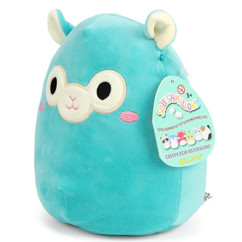 Мягкая игрушка сквиш антистресс Squishmallows Лама Тим