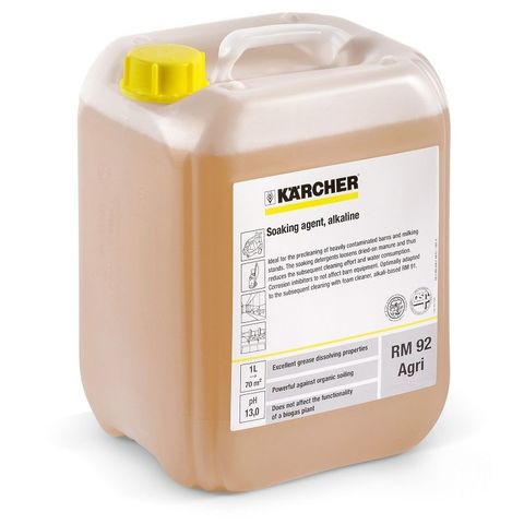 Щелочное средство для размачивания грязи Karcher RM 92 Agri, 10 л