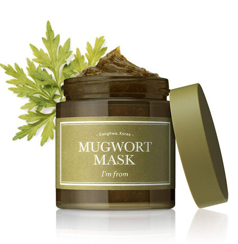 Маска успокаивающая с полынью I’m from Mugwort Mask 110 гр