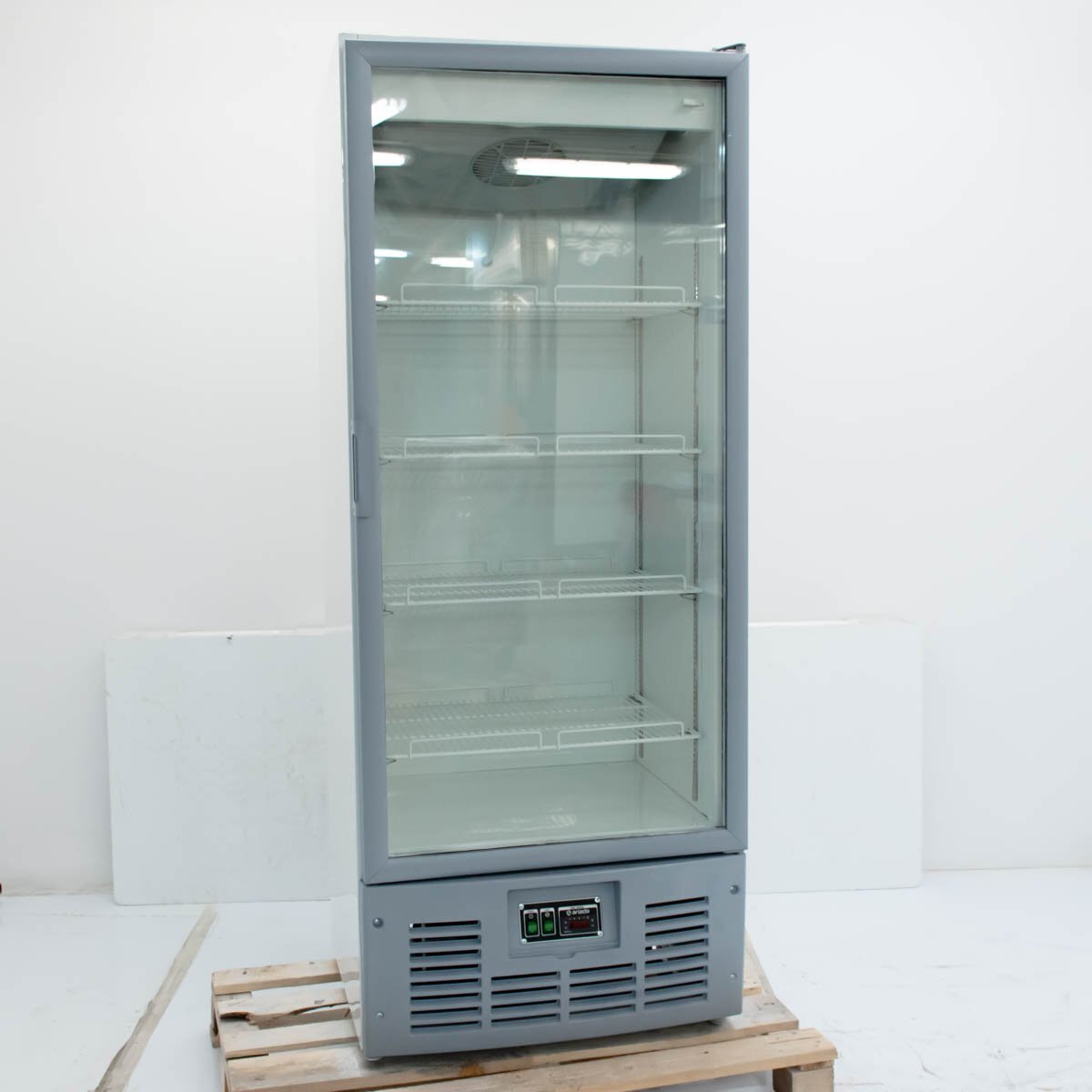 шкаф морозильный ариада r700ls стеклянная дверь