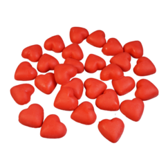 Глазурь кондитерская "Сердечки" красные 100 гр.