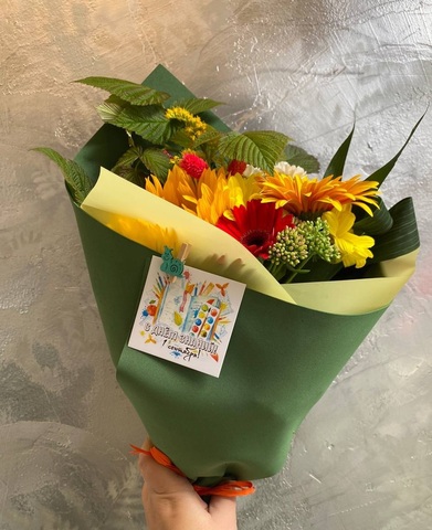 Букет на 1 сентября