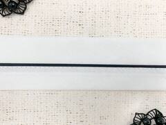 Лента корсажная для брюк, ш. 5,2 см, белый