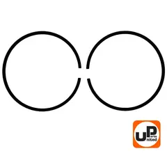 Кольцо поршневое UNITED PARTS d54мм, компл 2шт, для STIHL MS660 11220343001