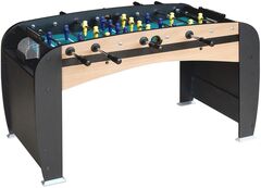 Игровой стол Weekend - футбол Rialto (141x73x82, светло-черный)